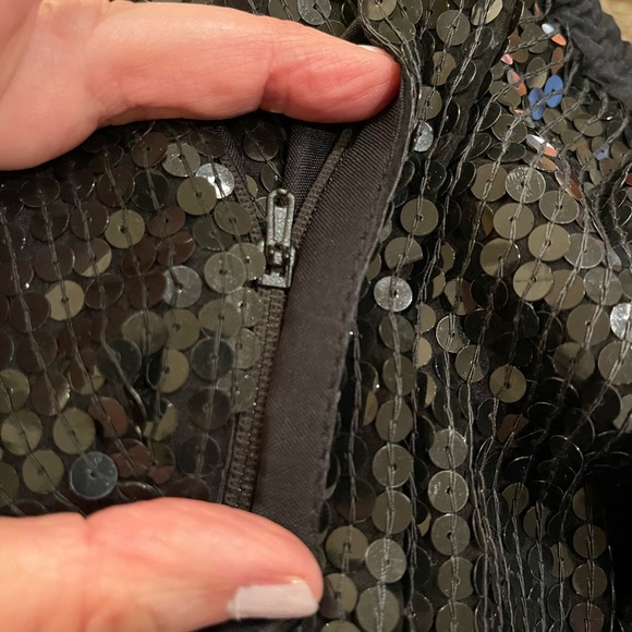 Vintage Creative Creations black sequin pant - Picture 4 of 11